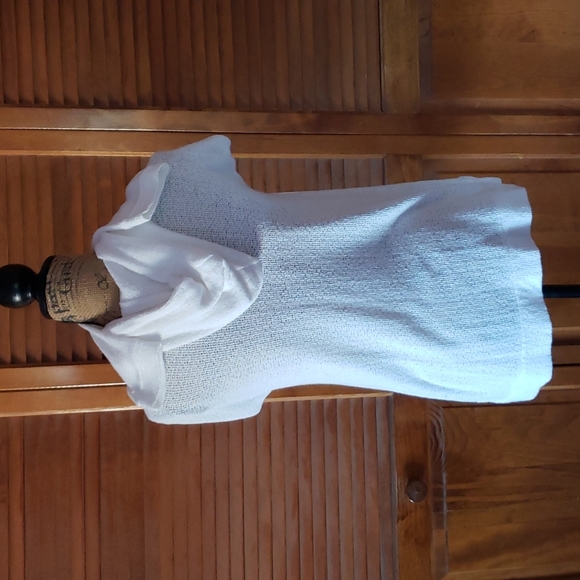 Beach white cover up by Arizona jean company size large - Picture 6 of 8